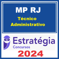 MP RJ - Técnico Administrativo - Pacote Completo – Estratégia 2024